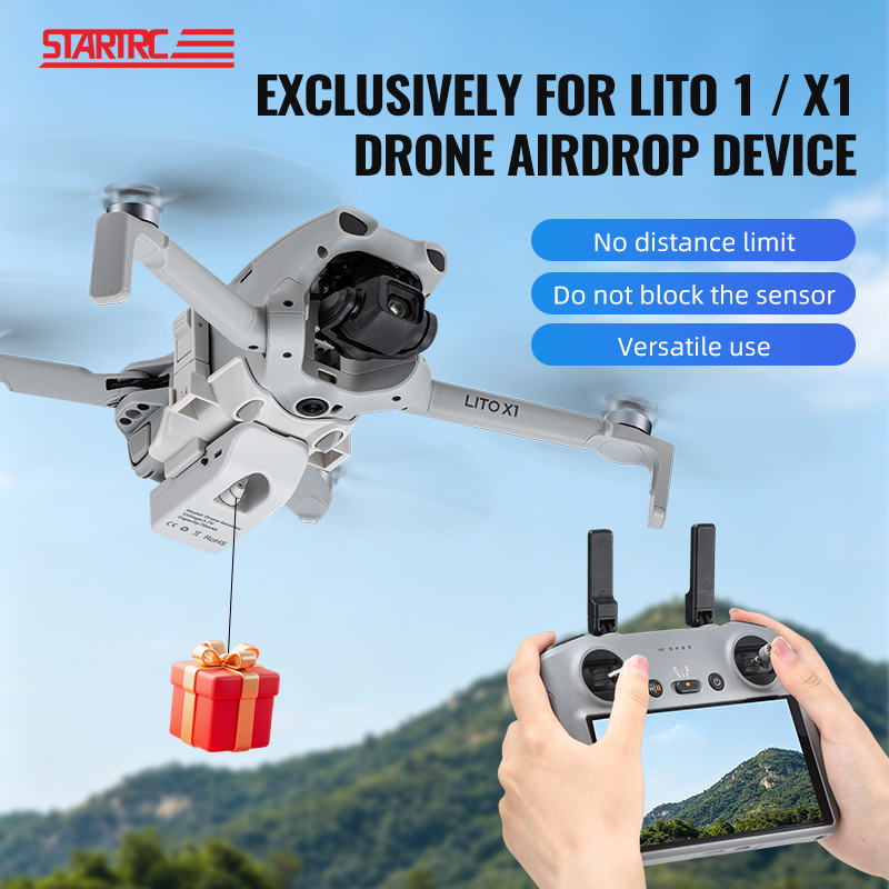 DJI Lito 1/X1 드론용 12KM 에어드롭 시스 - Drone Crop Sprayer 리뷰 및 가격