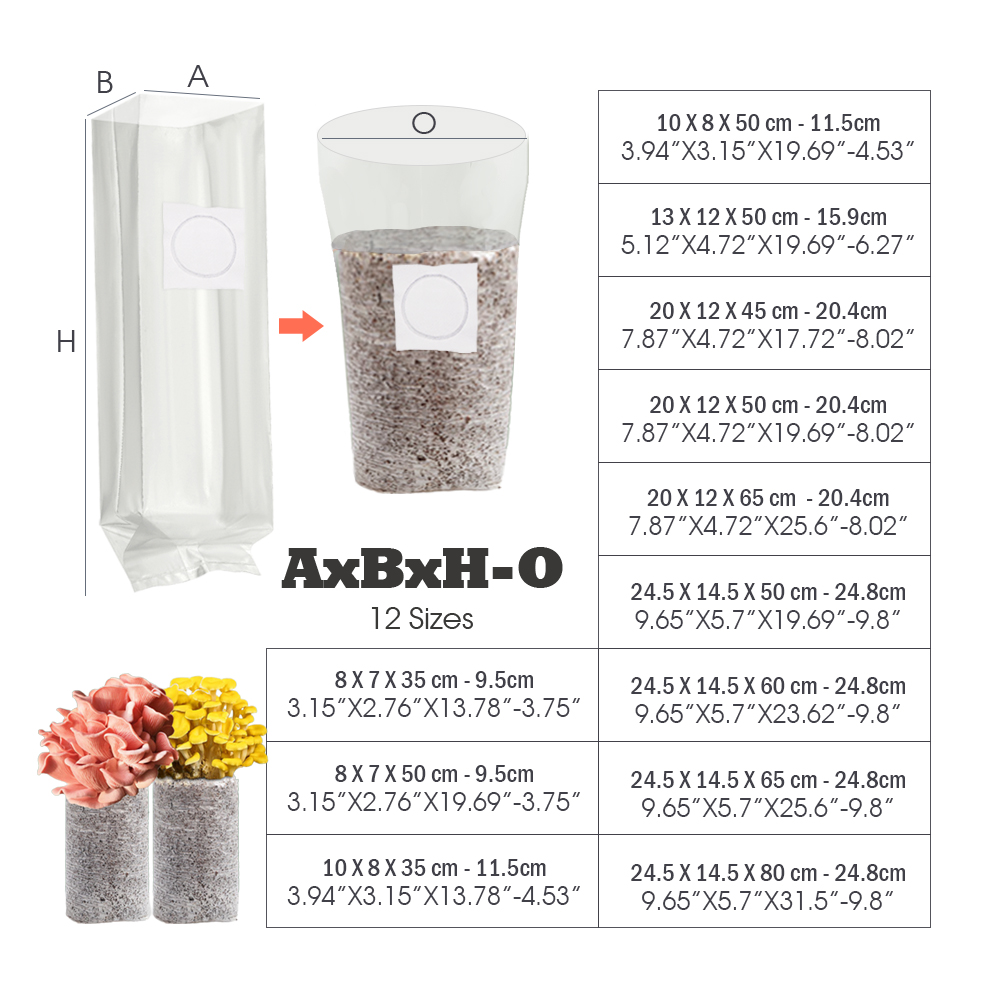 10개입 0.5μm 필터 패치 버섯 재배 봉투 0.08 - Mushroom Spawn Bag 리뷰 및 가격